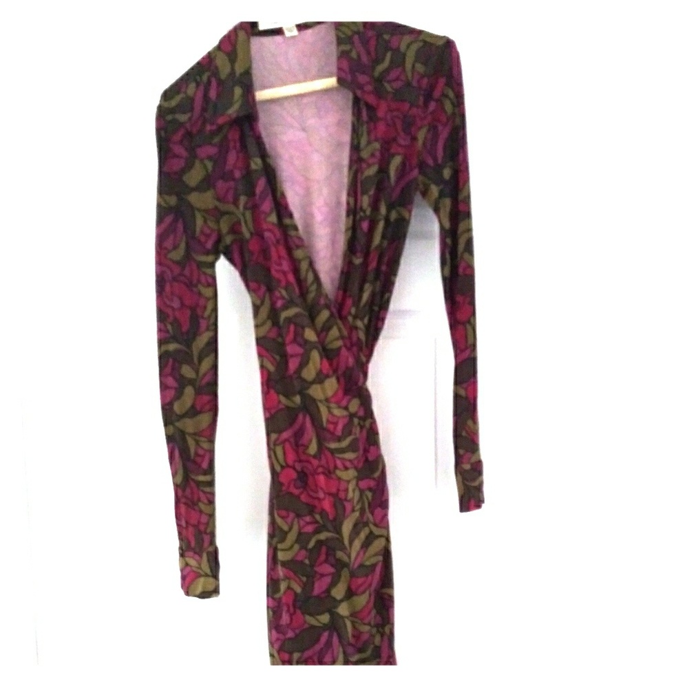 Diane Von Furstenberg DVF  wrap dress 8